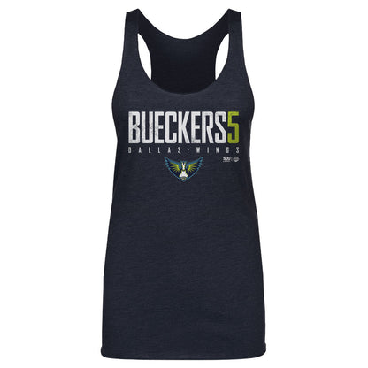 Paige Bueckers Dallas Wings Elite WHT Womens Tank Top 500 Level Officially Licensed Fan Gear