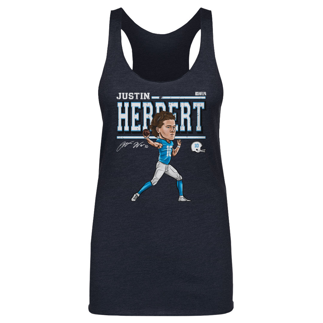 Justin Herbert Cartoon WHT