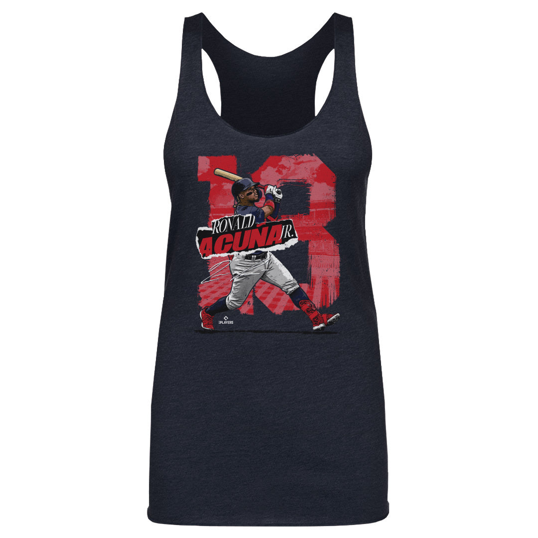 Ronald Acuna Jr. Atlanta Rough WHT