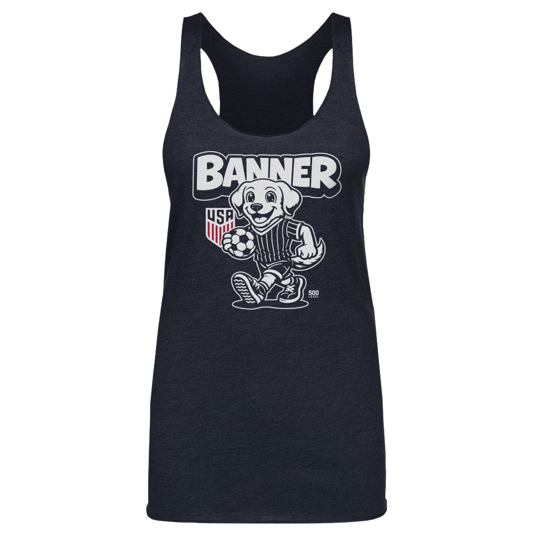U.S. Soccer Mascot Banner WHT