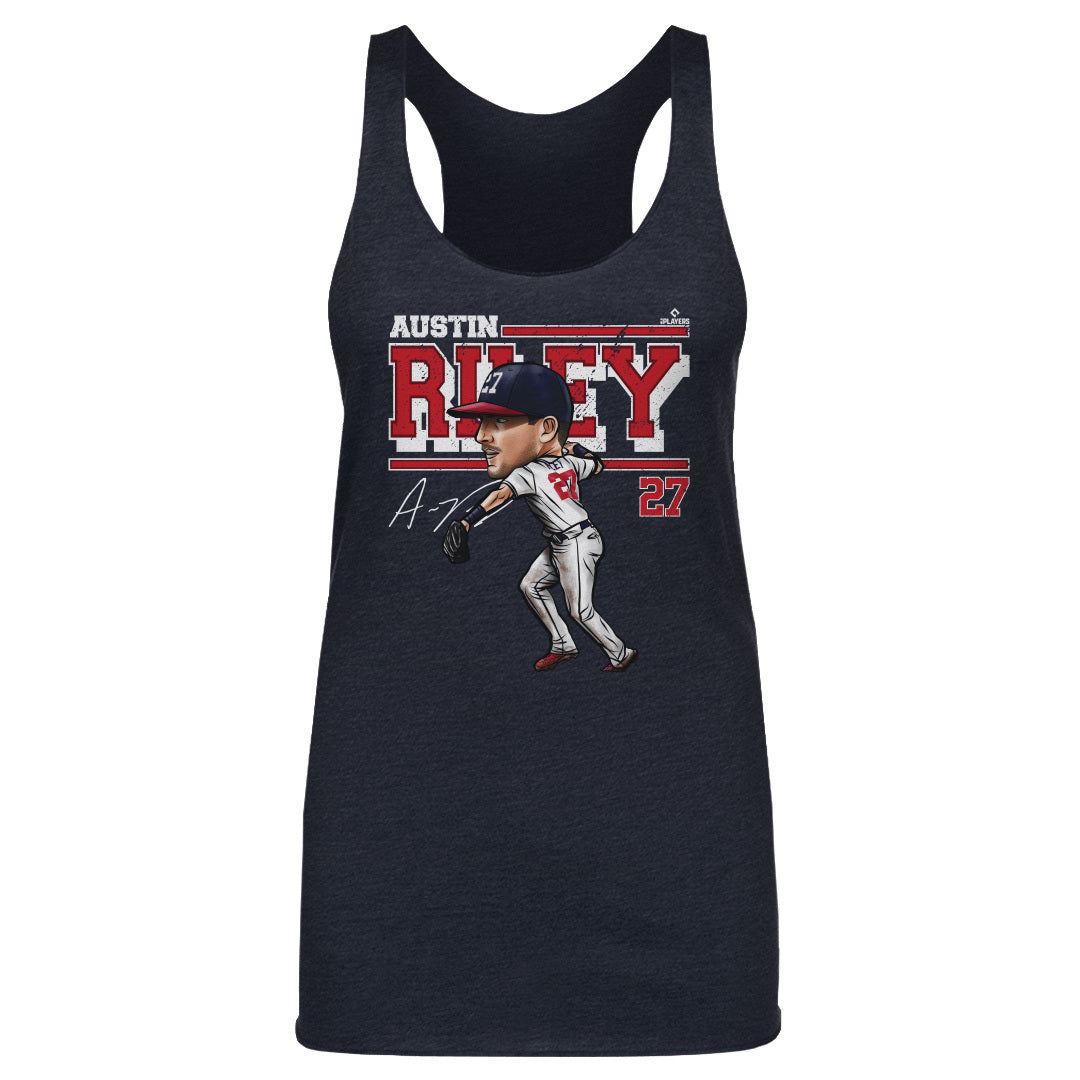 Austin Riley Atlanta Cartoon WHT