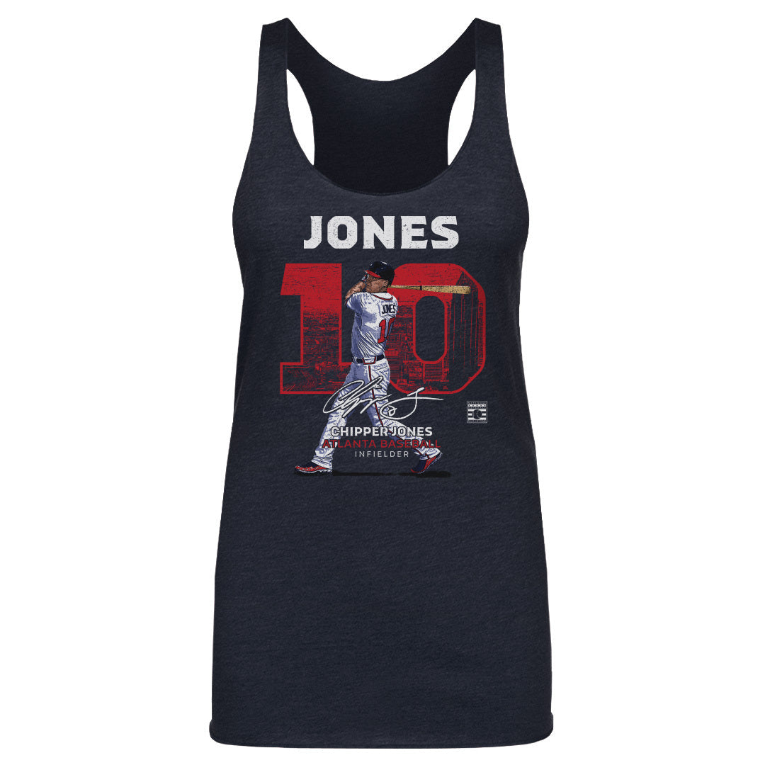 Chipper Jones Atlanta Throwback WHT