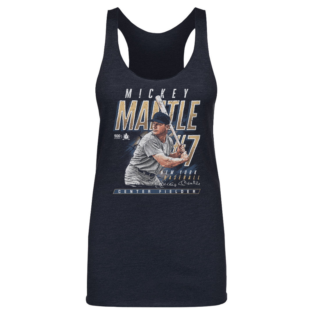 Mickey Mantle New York Y Stance WHT