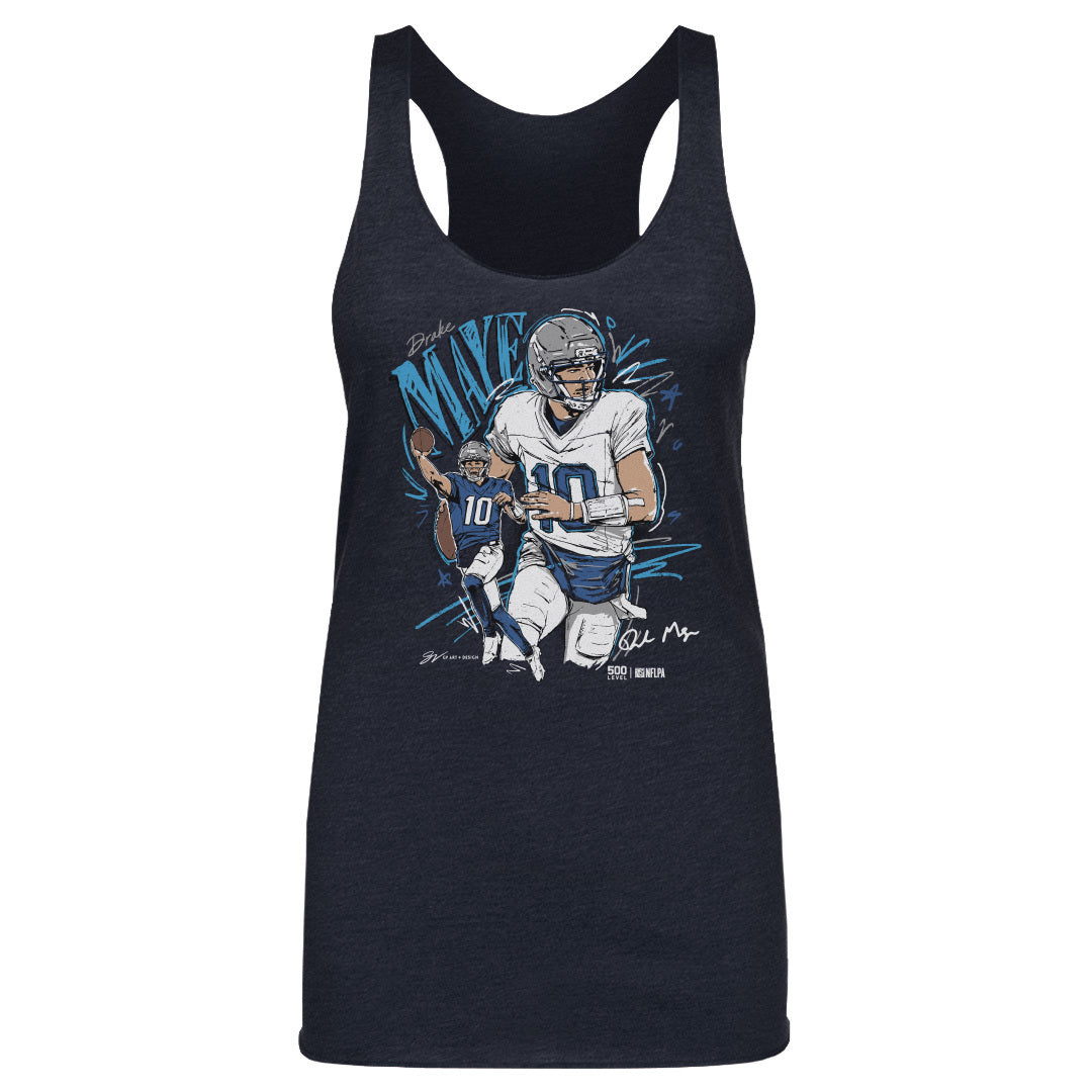 Drake Maye New England Scribble WHT