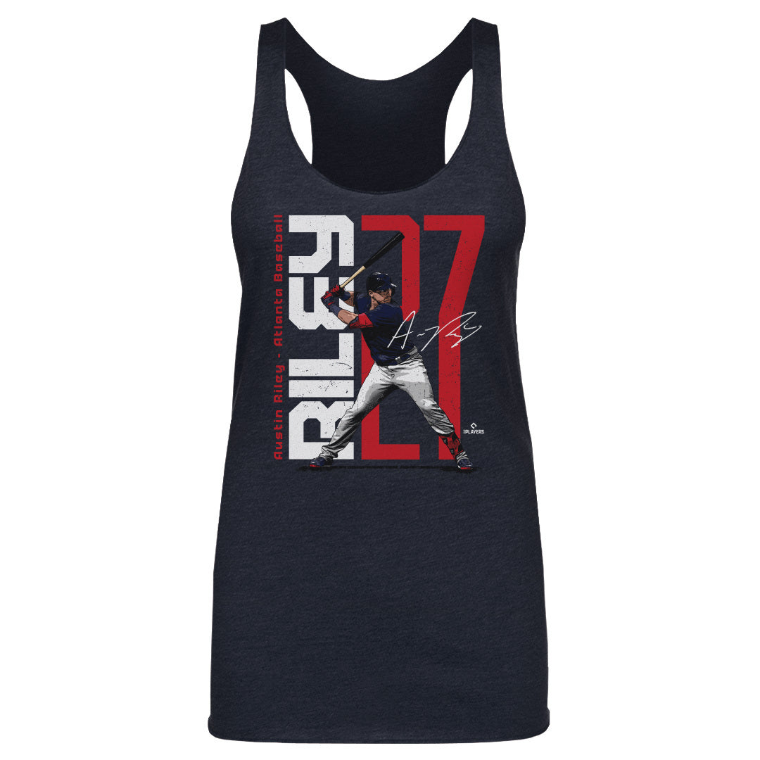 Austin Riley Atlanta Stretch WHT