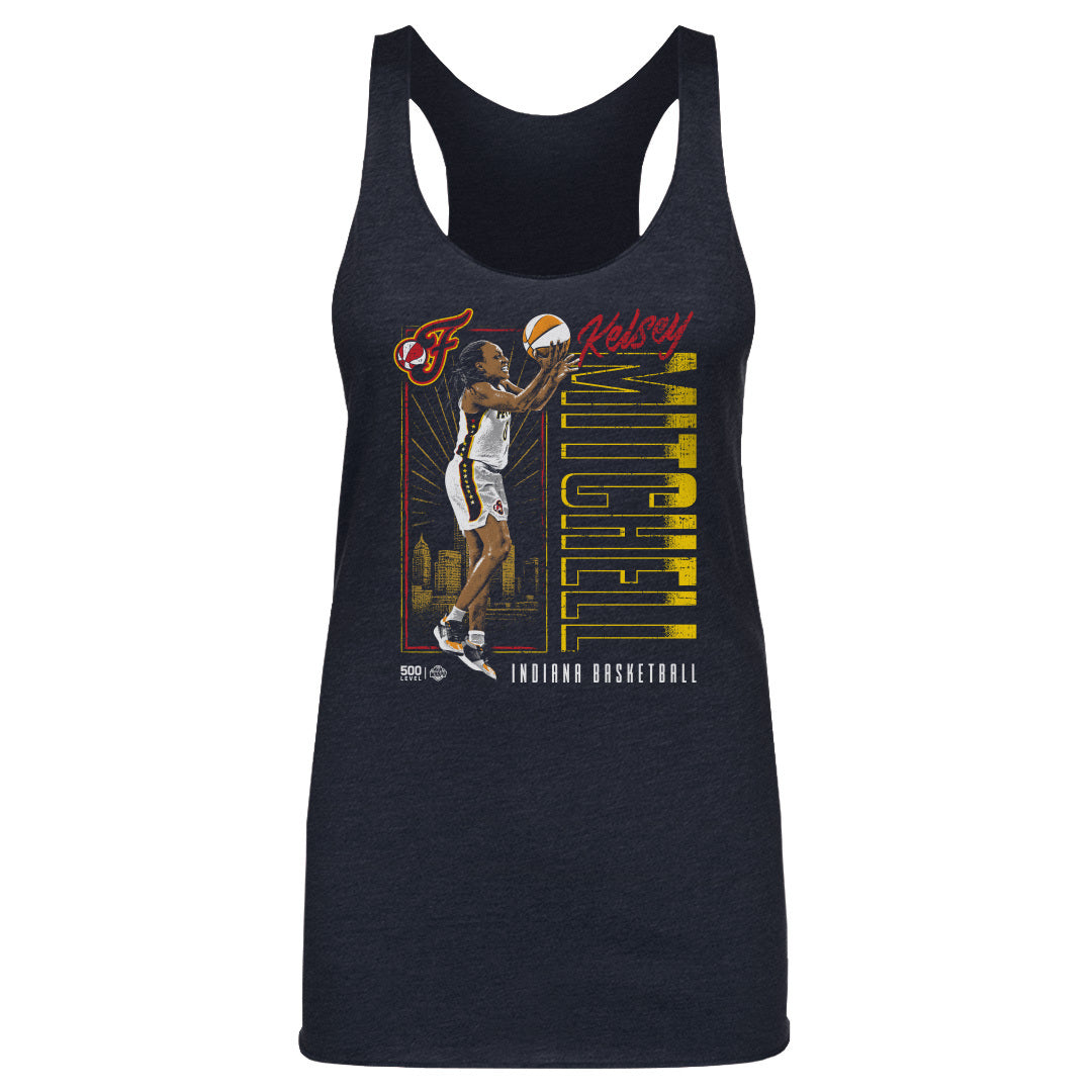 Kelsey Mitchell Indiana Fever Vertical Name WHT