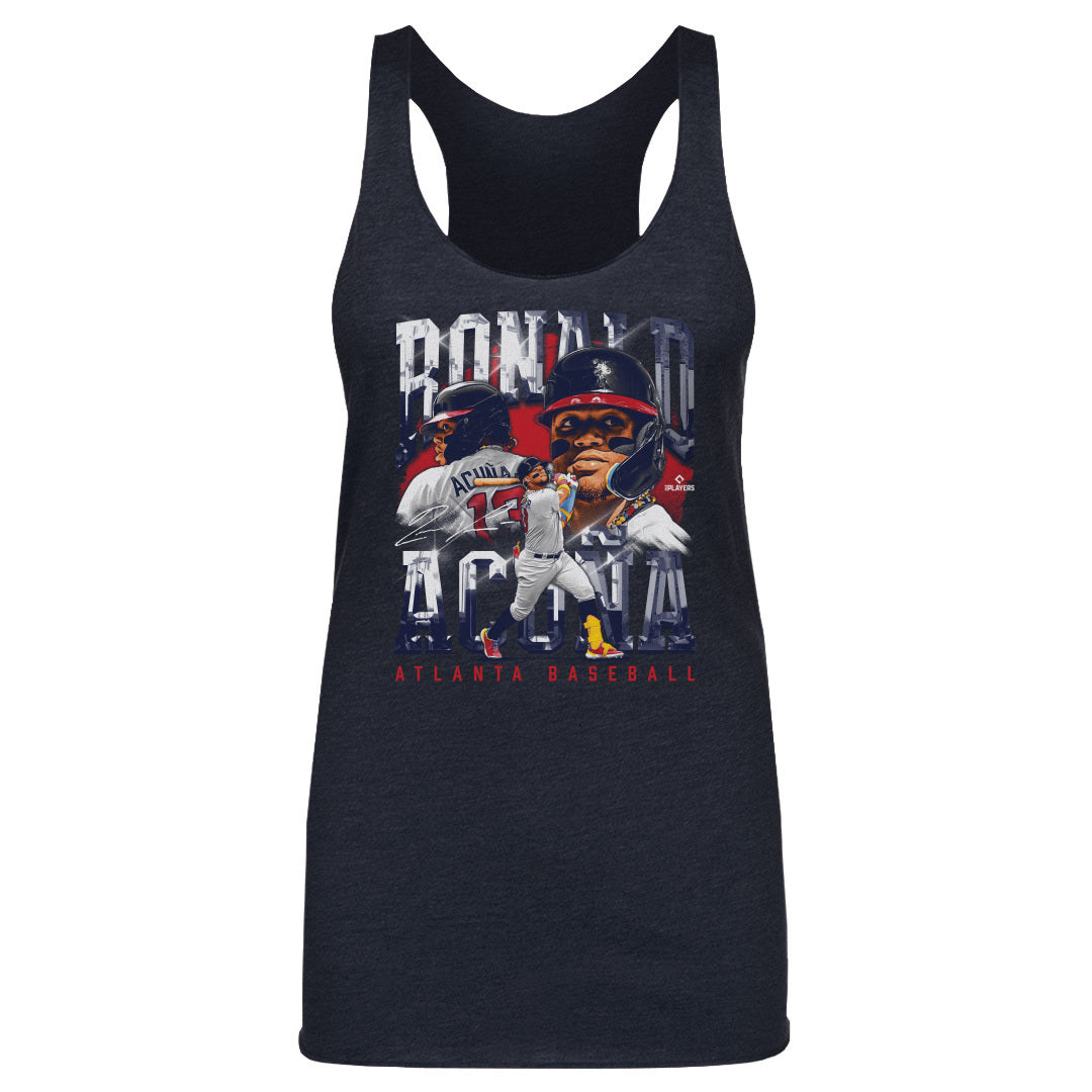 Ronald Acuna Jr. Atlanta Vintage WHT