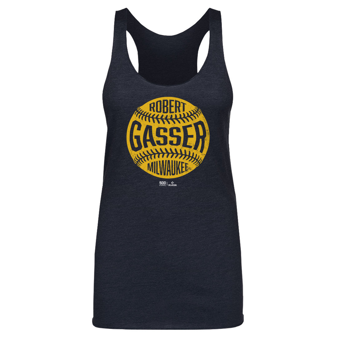 Robert Gasser Milwaukee Vintage Baseball WHT