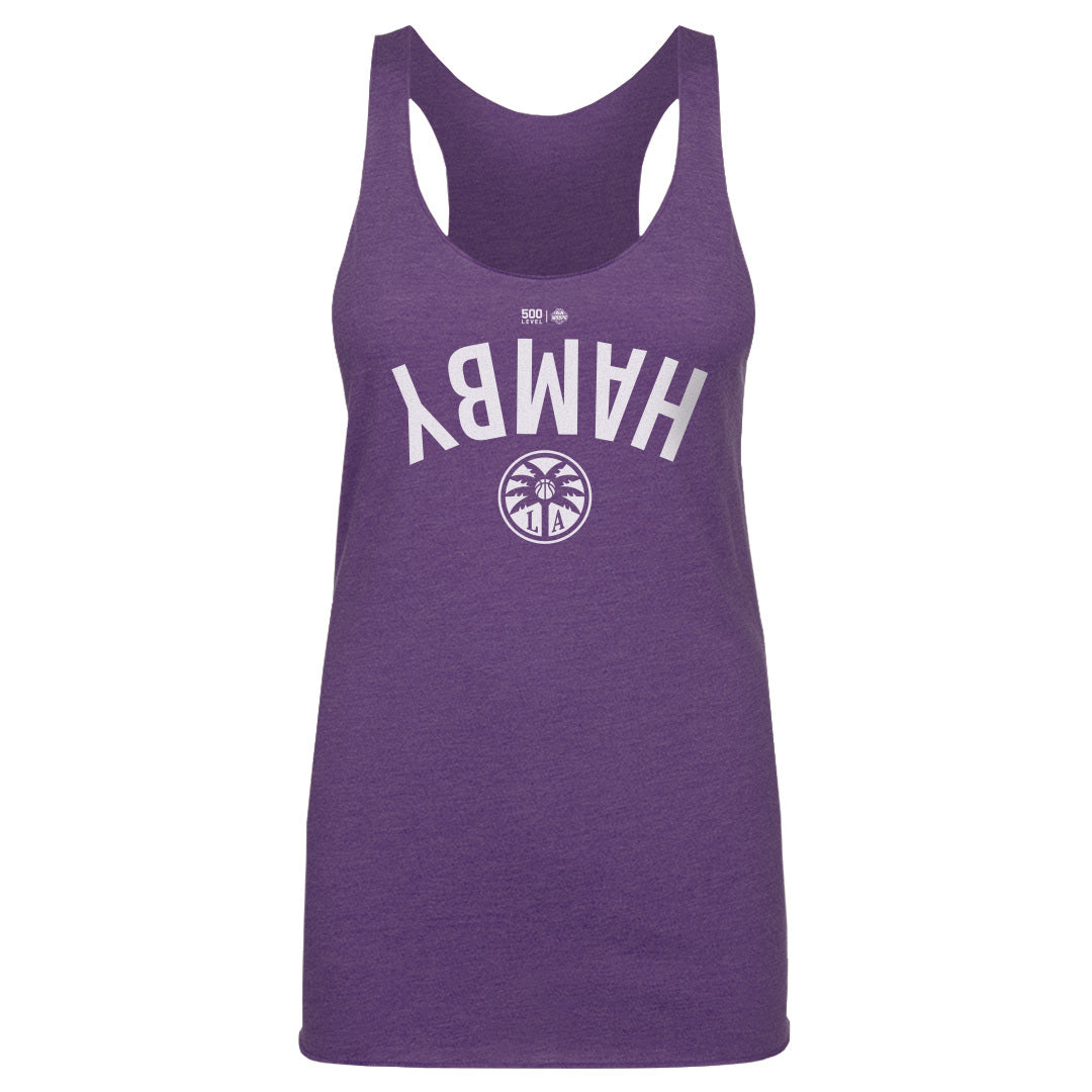 Dearica Hamby Los Angeles Sparks Invert WHT