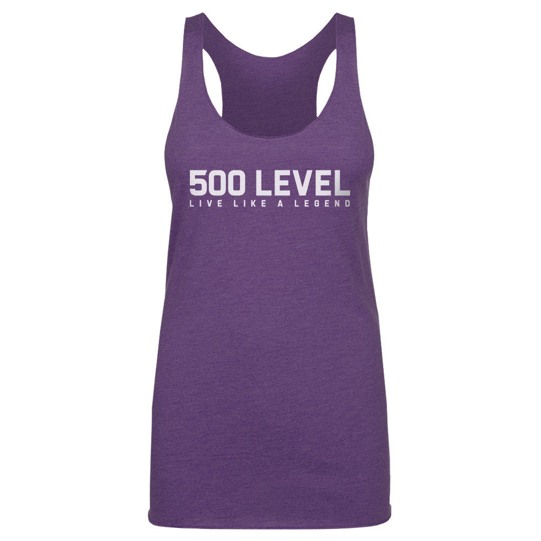 500 LEVEL Wordmark WHT
