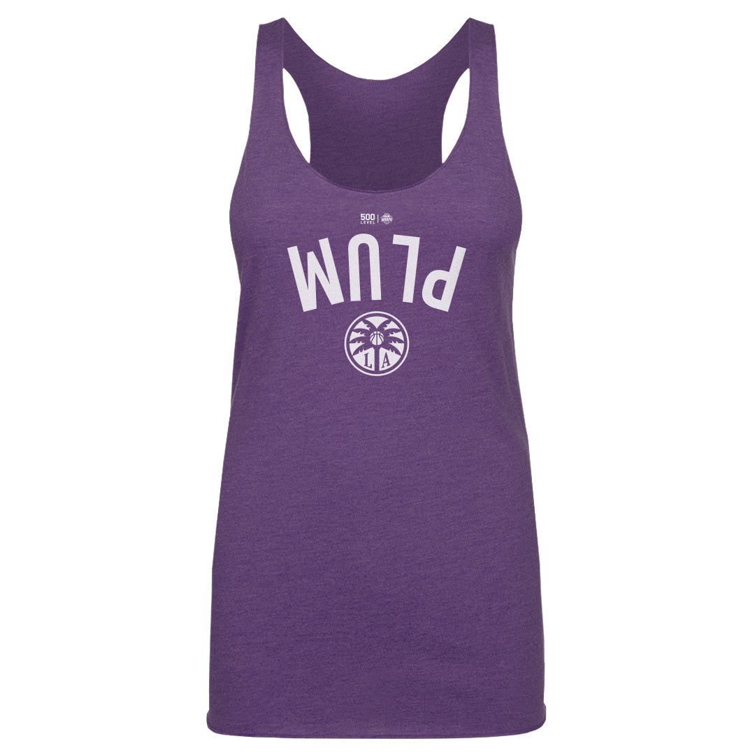 Kelsey Plum Los Angeles Sparks Invert WHT