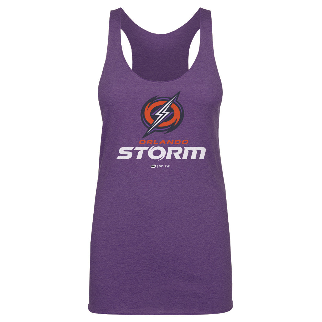 Orlando Storm Primary Logo WHT