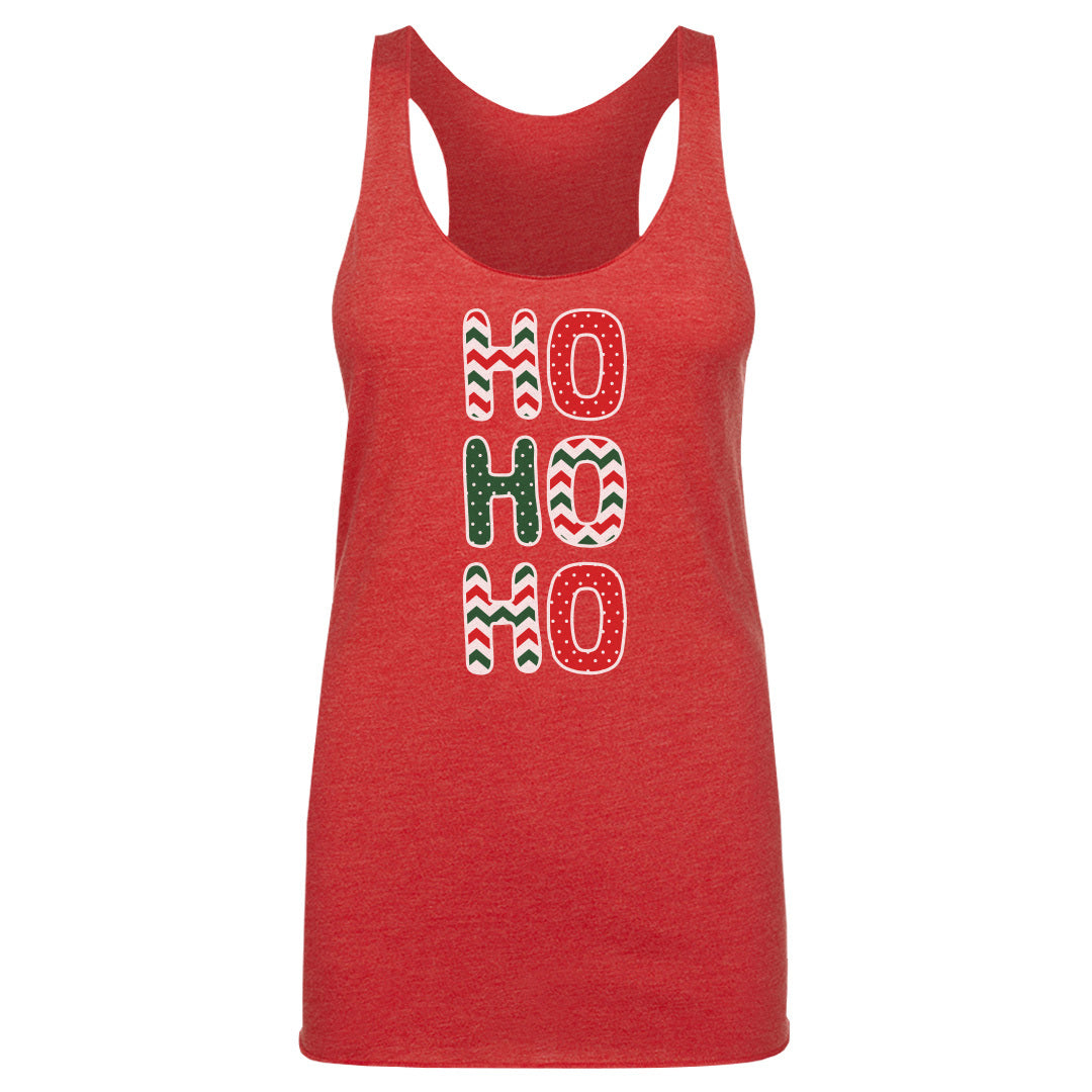Christmas HO HO HO Stacked WHT