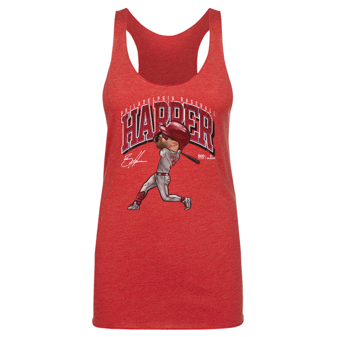 Bryce Harper Philadelphia Cartoon WHT
