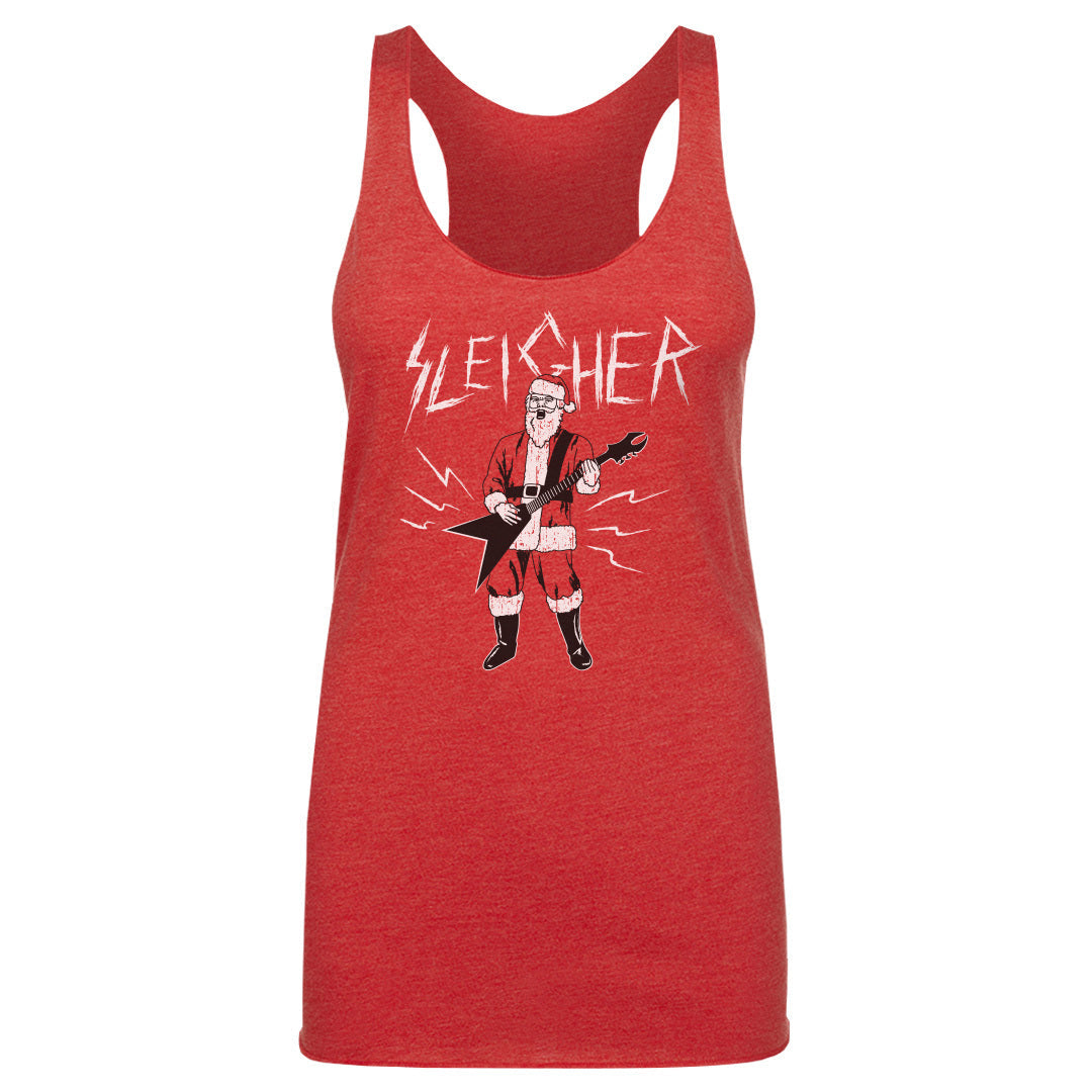 Christmas Sleigher Santa WHT
