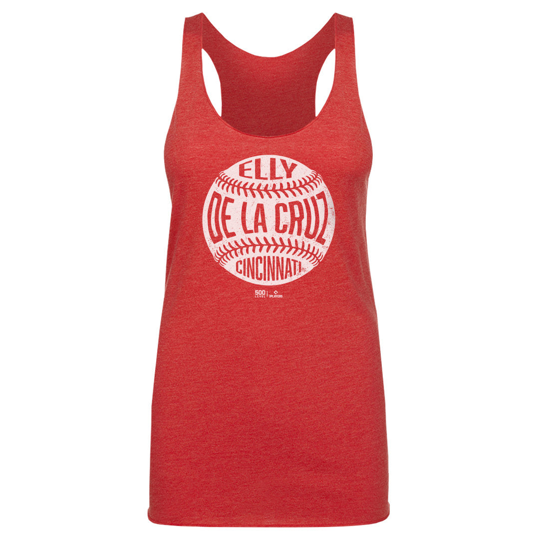 Elly De La Cruz Cincinnati Vintage Baseball WHT