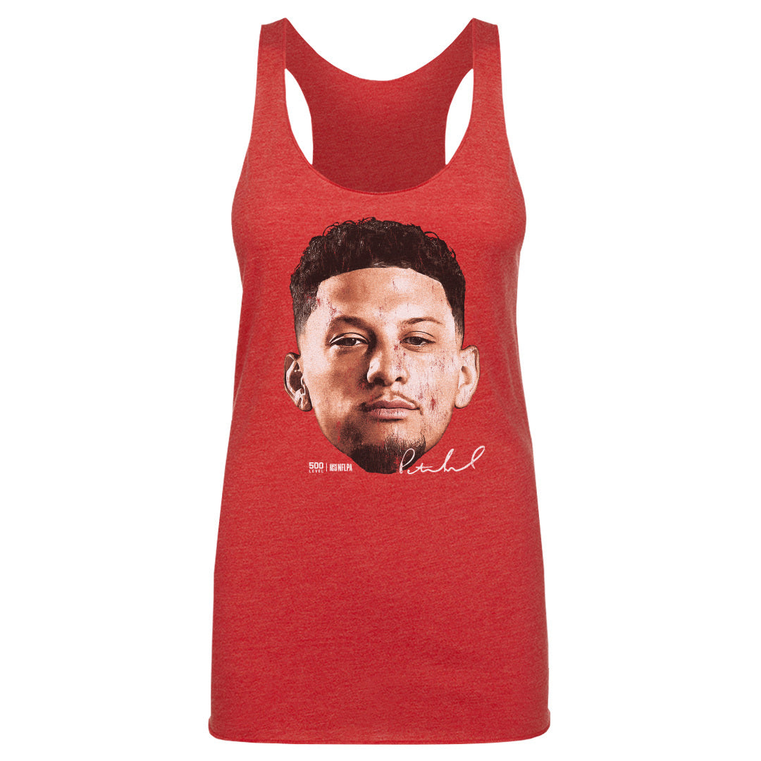 Patrick Mahomes Kansas City Vintage Head WHT