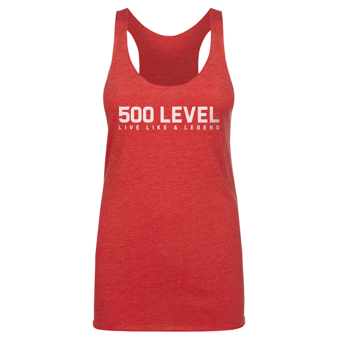 500 LEVEL Wordmark WHT