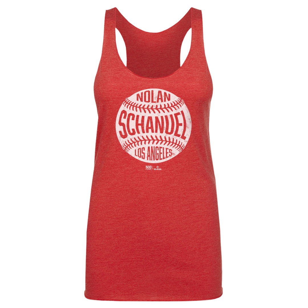 Nolan Schanuel Los Angeles A Vintage Baseball WHT