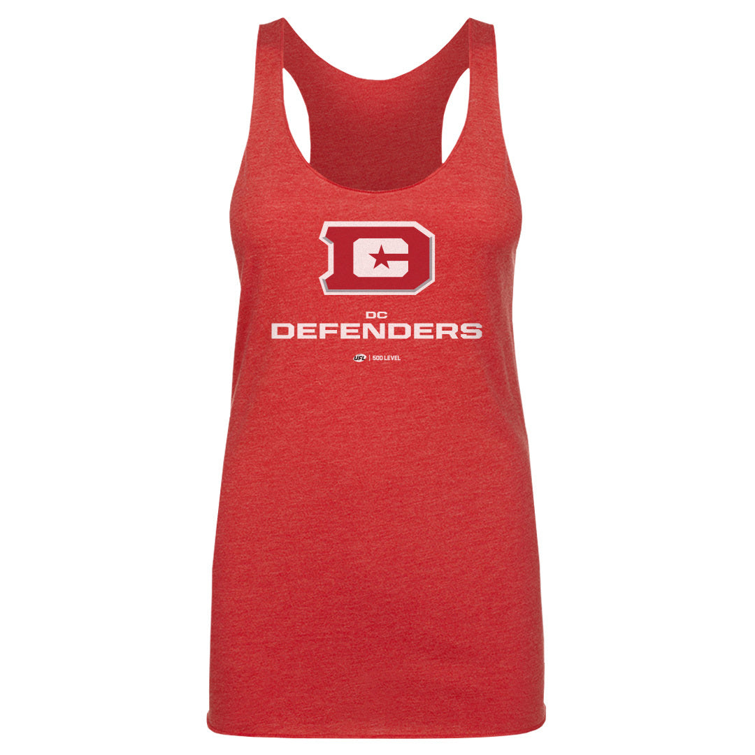 DC Defenders Primary Logo WHT