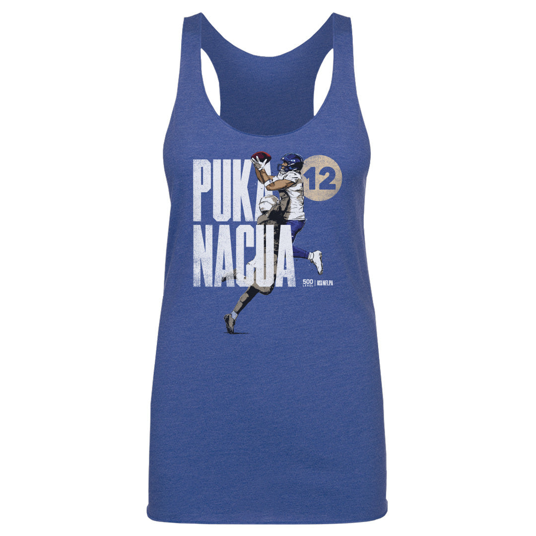 Puka Nacua Los Angeles R Player Name WHT