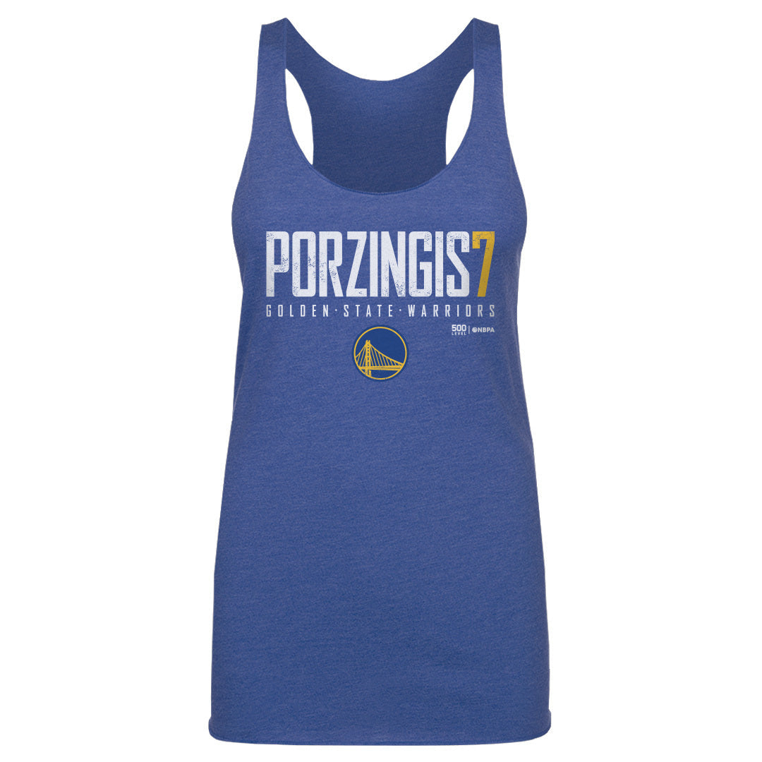 Kristaps Porzingis Golden State Warriors Elite WHT