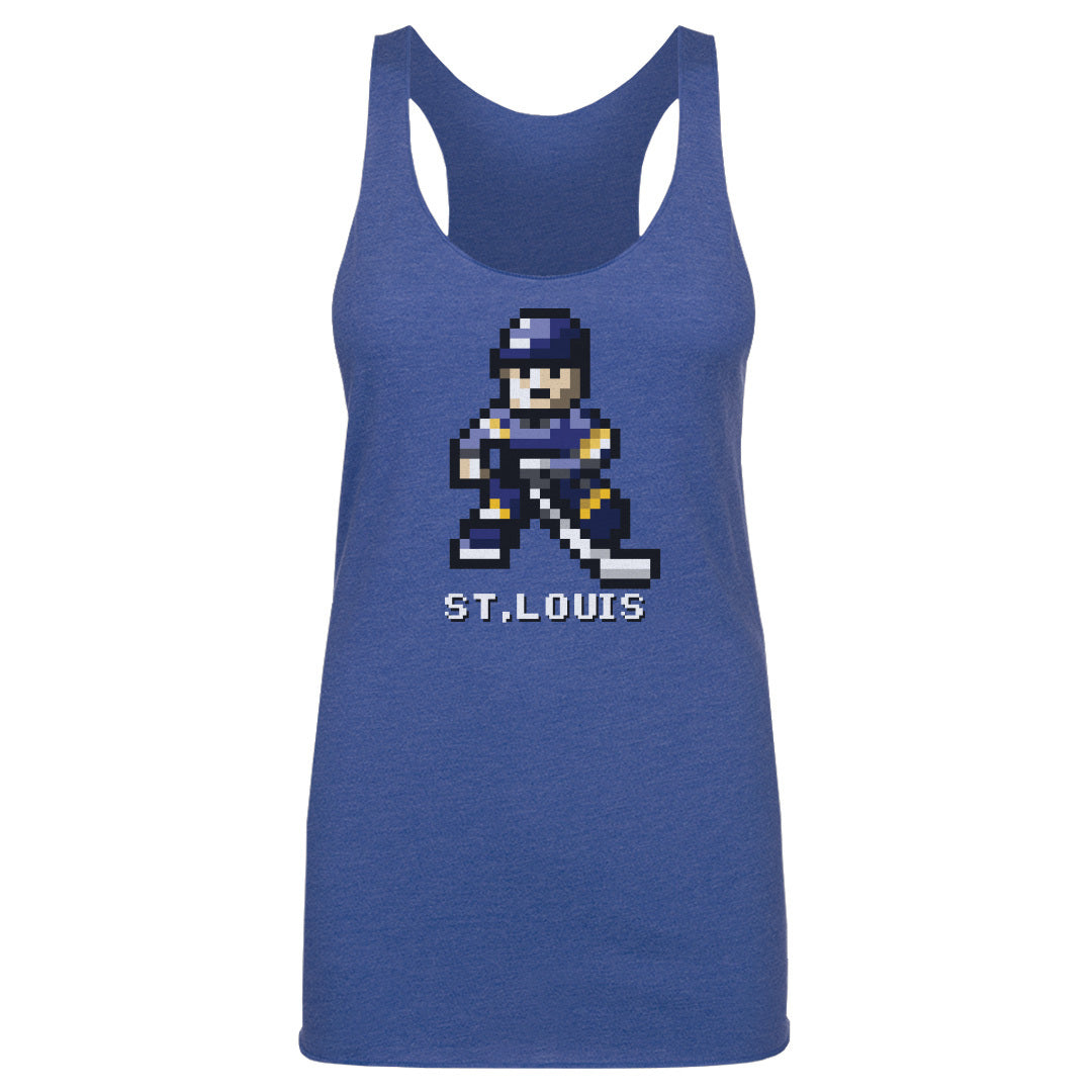 St. Louis Hockey 8-bit WHT