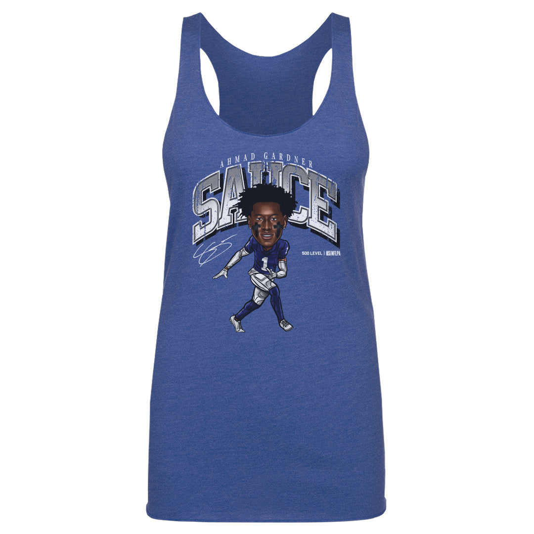 Sauce Gardner Indianapolis Cartoon WHT