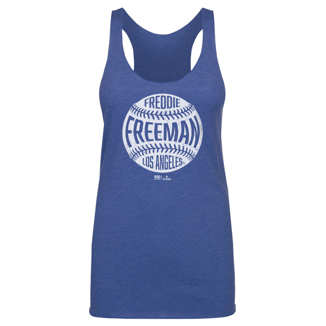 Freddie Freeman Los Angeles D Vintage Baseball WHT