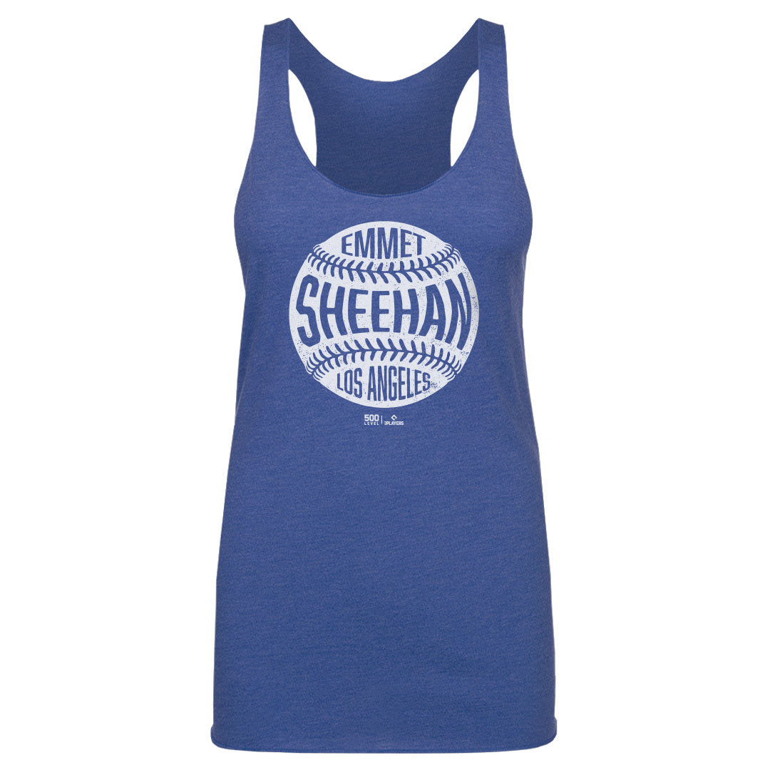 Emmet Sheehan Los Angeles D Vintage Baseball WHT