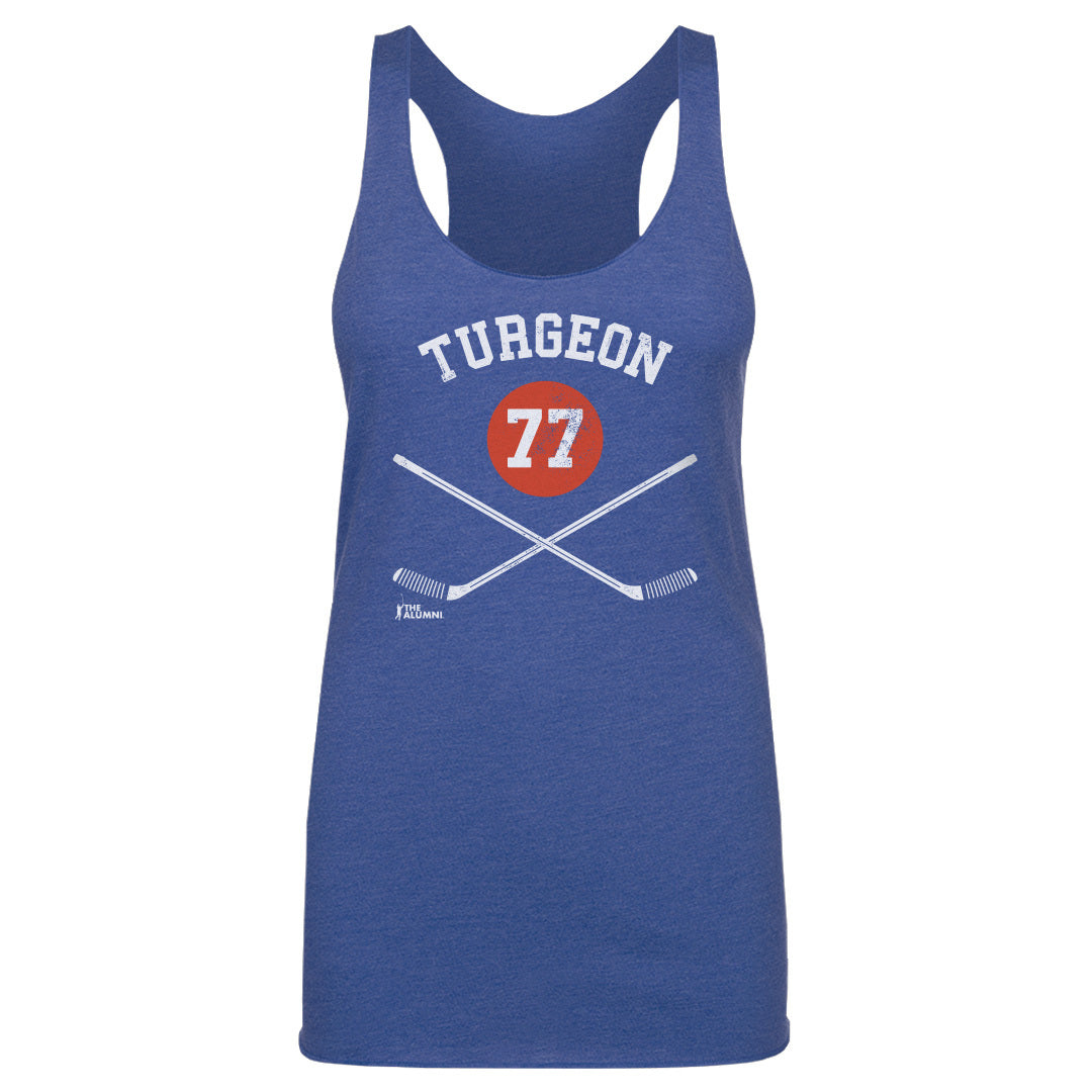 Pierre Turgeon New York I 77 Sticks WHT