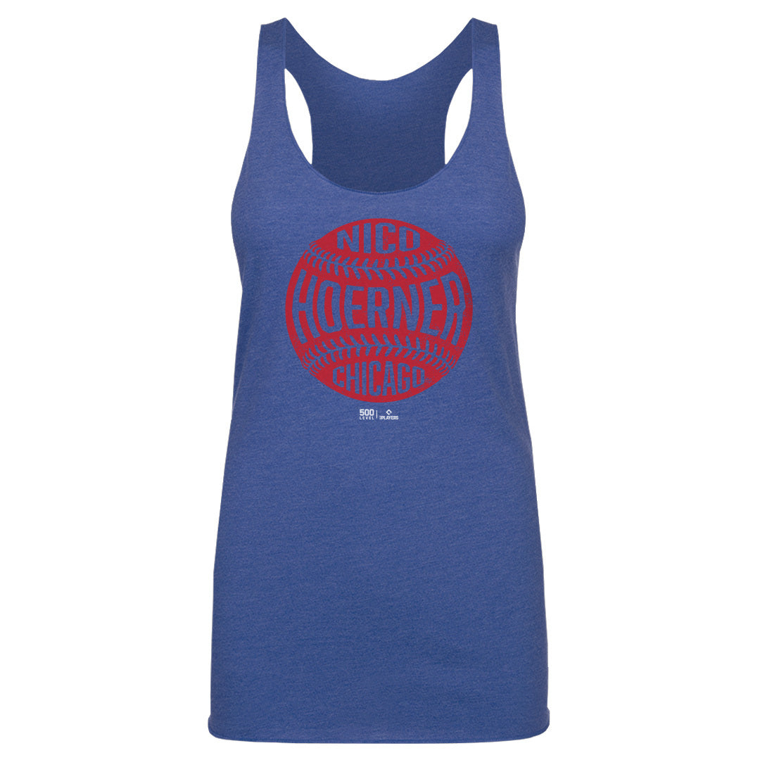 Nico Hoerner Chicago C Vintage Baseball WHT