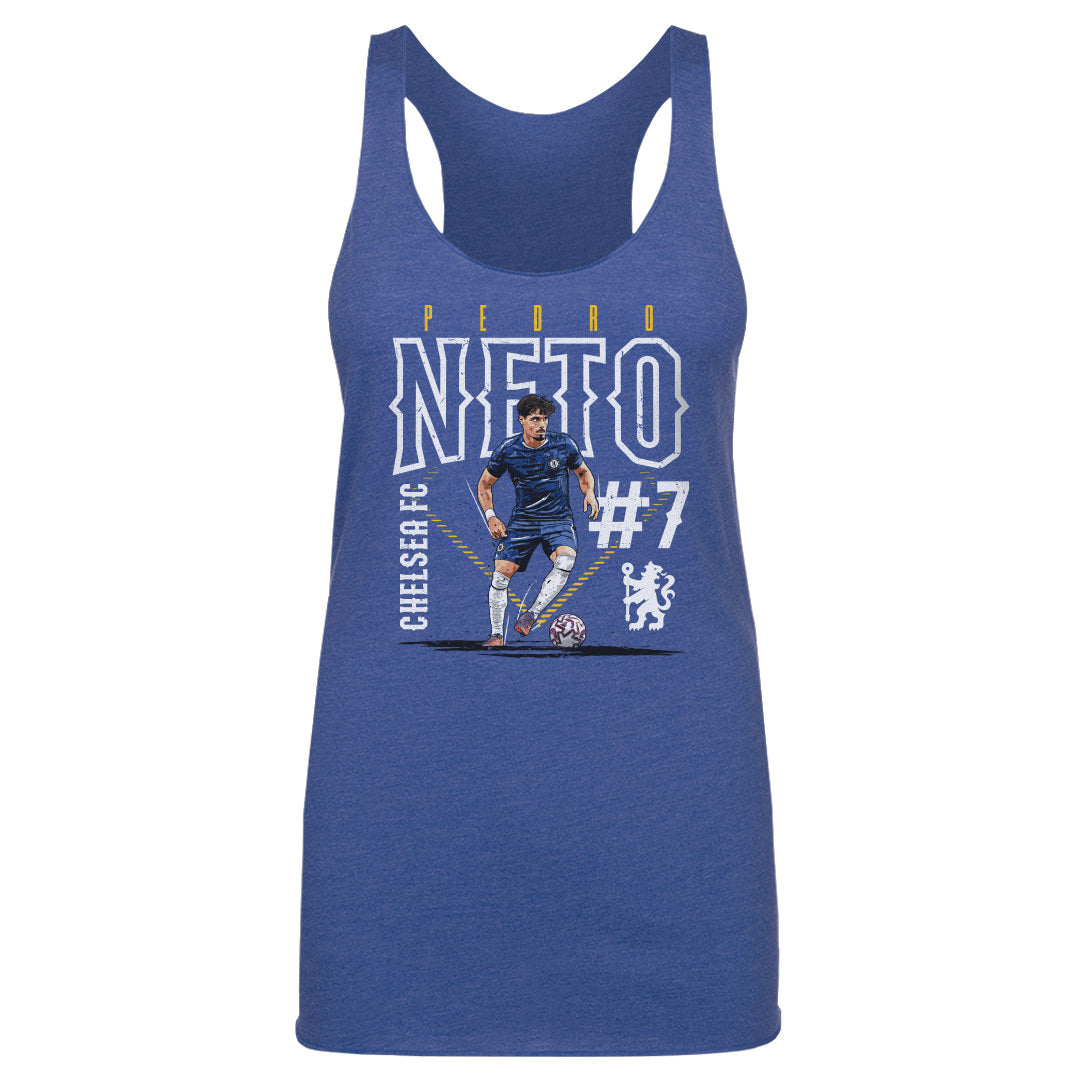 Pedro Neto Chelsea FC Outline Number WHT
