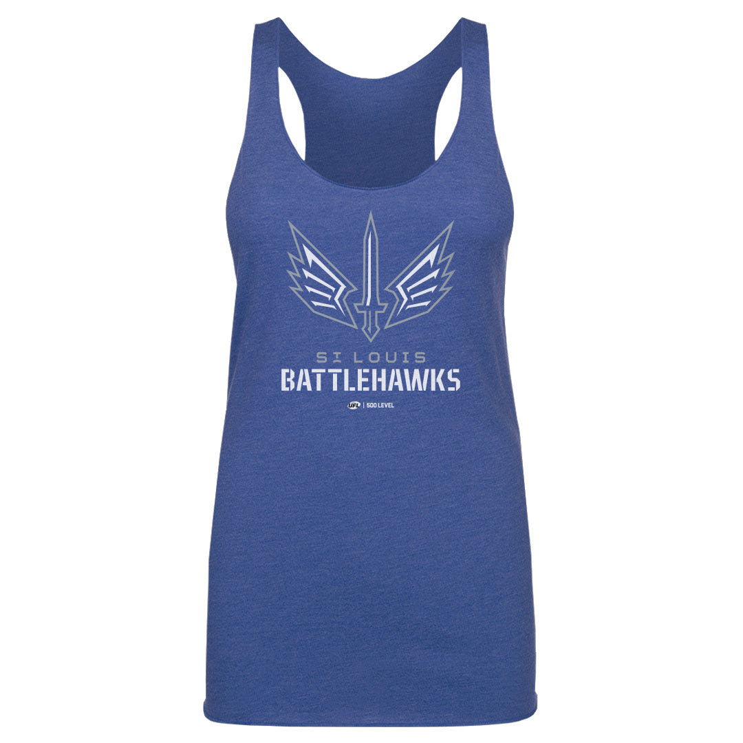 St. Louis Battlehawks Primary Logo WHT