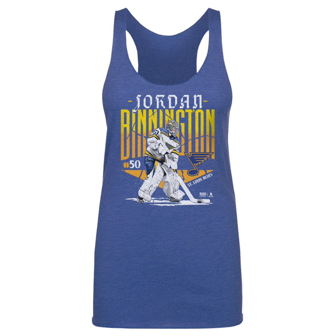 Jordan Binnington St. Louis Blues Player Name WHT