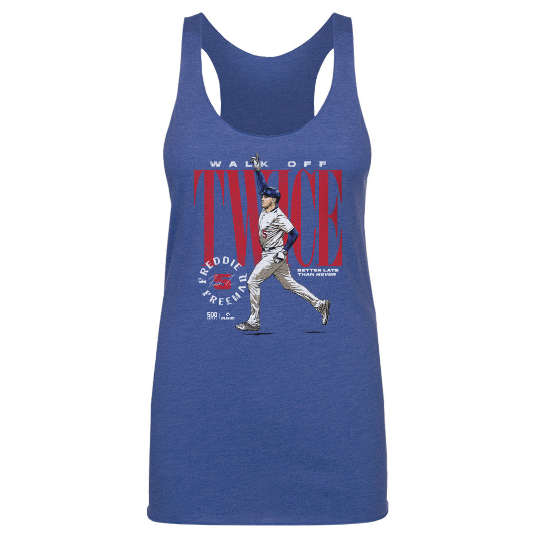 Freddie Freeman Los Angeles D Walk Off Twice WHT