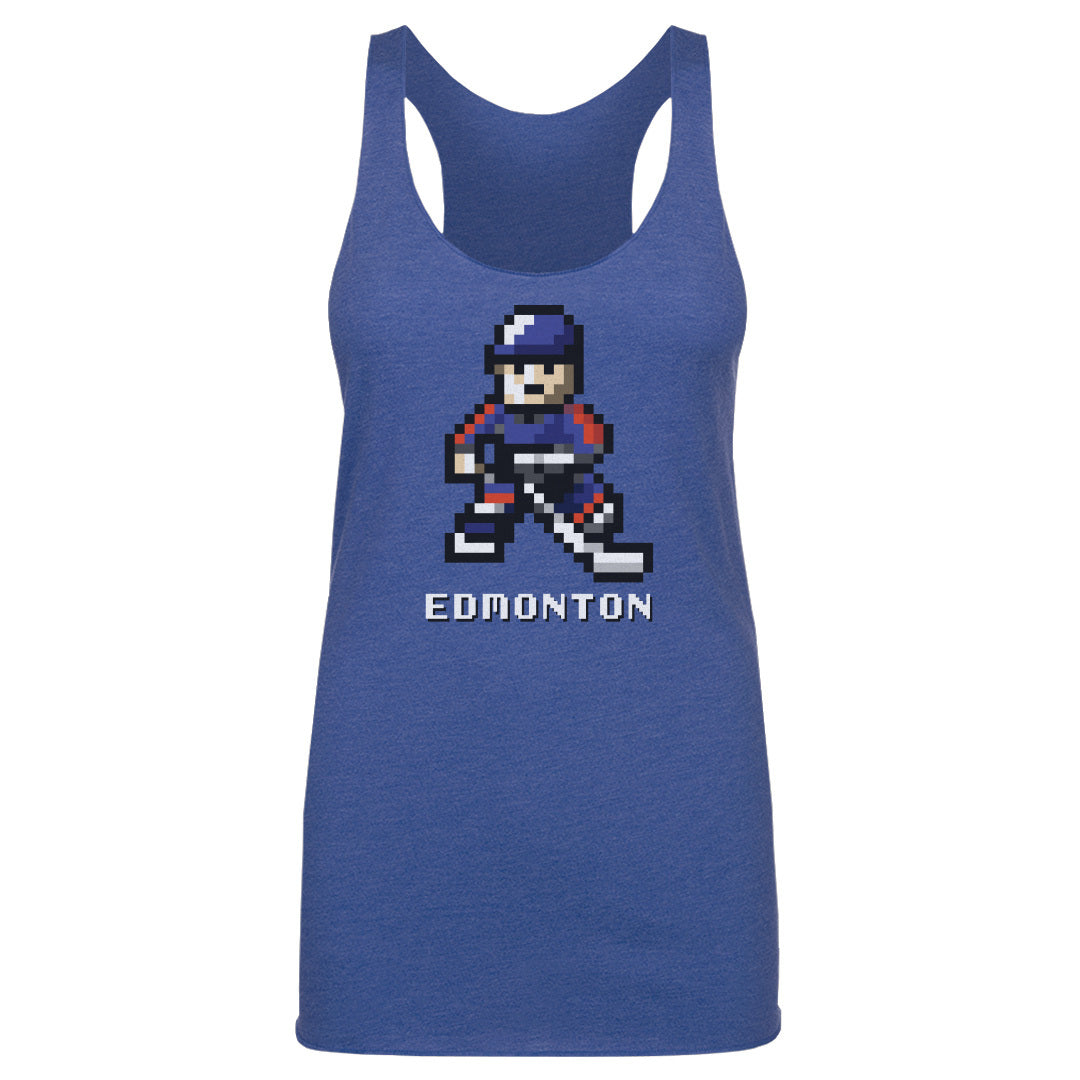 Edmonton Hockey 8-bit WHT