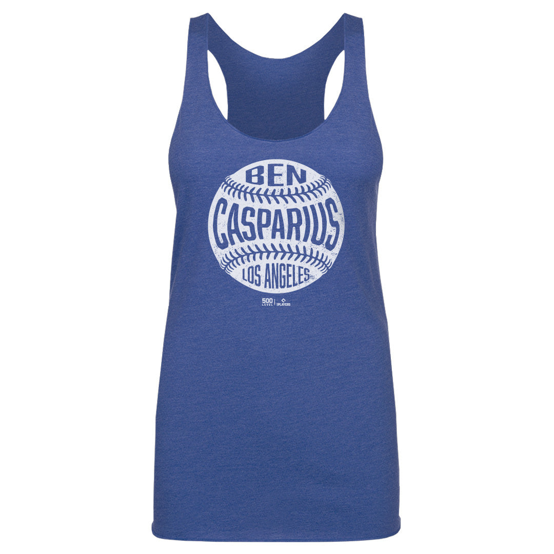 Ben Casparius Los Angeles D Vintage Baseball WHT