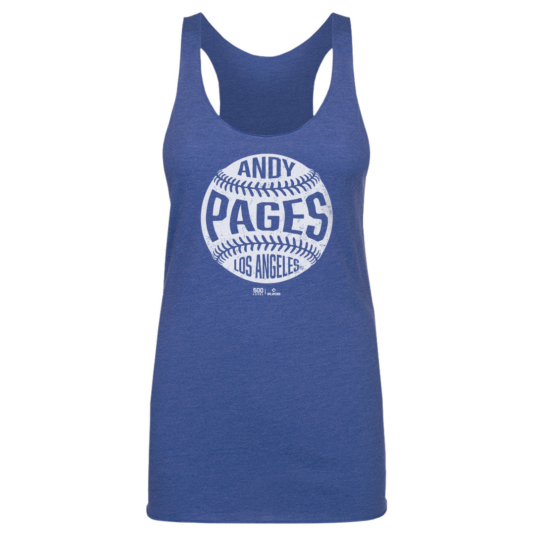 Andy Pages Los Angeles D Vintage Baseball WHT