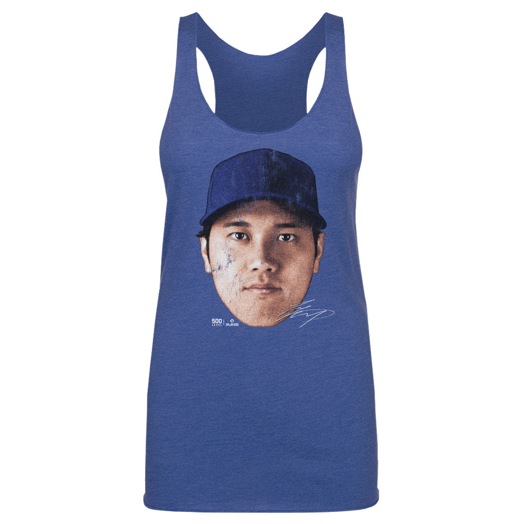 Shohei Ohtani Los Angeles D Vintage Head WHT