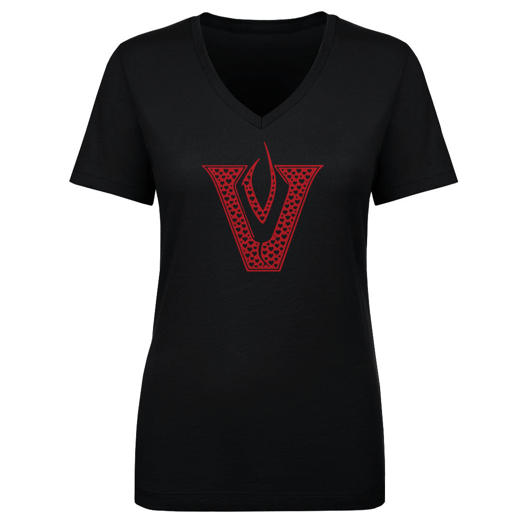 Vandegrift Crown Trio Valentines Heart Logo WHT