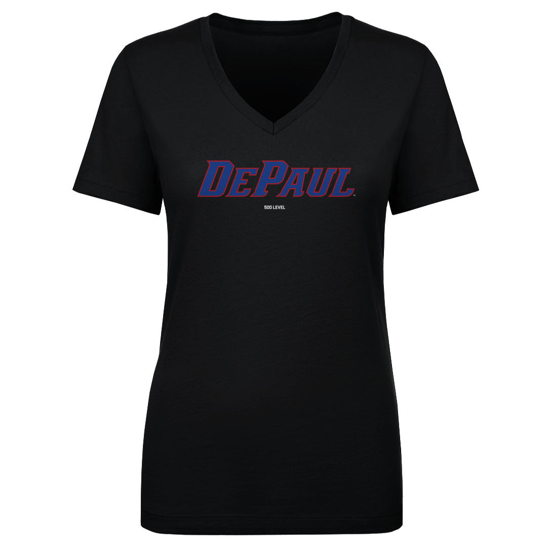 DePaul Blue Demons Wordmark WHT