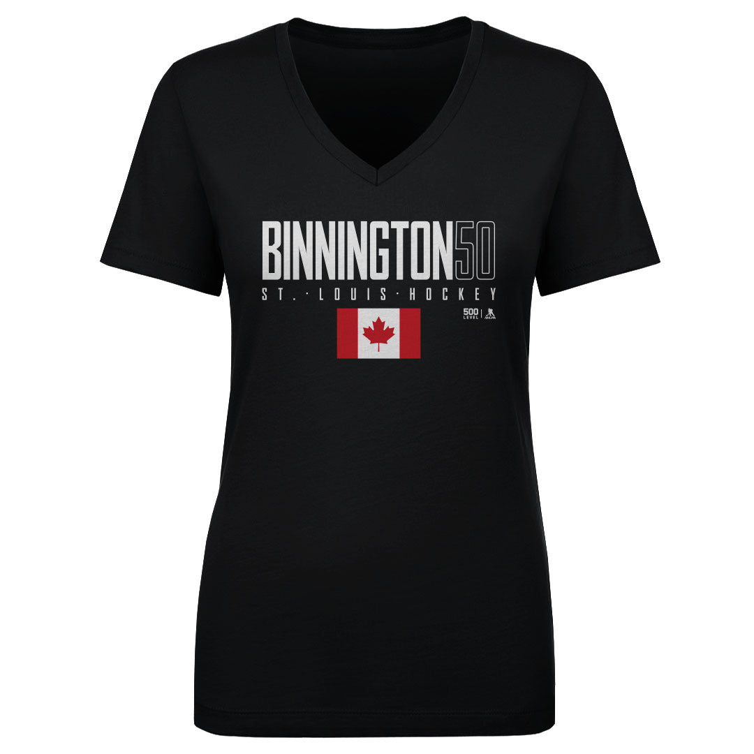 Jordan Binnington St. Louis Canada Elite WHT