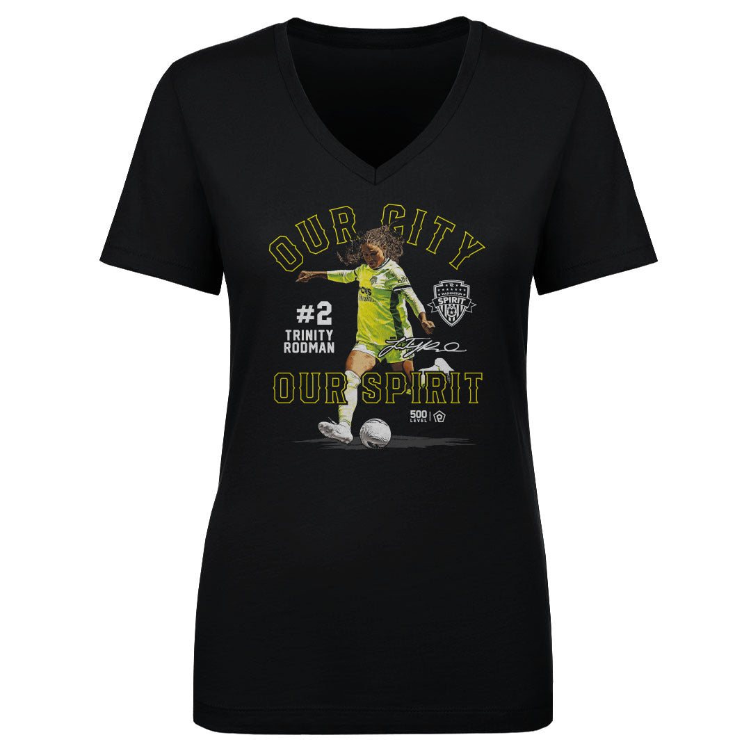 Trinity Rodman Washington Spirit Our City Our Spirit WHT