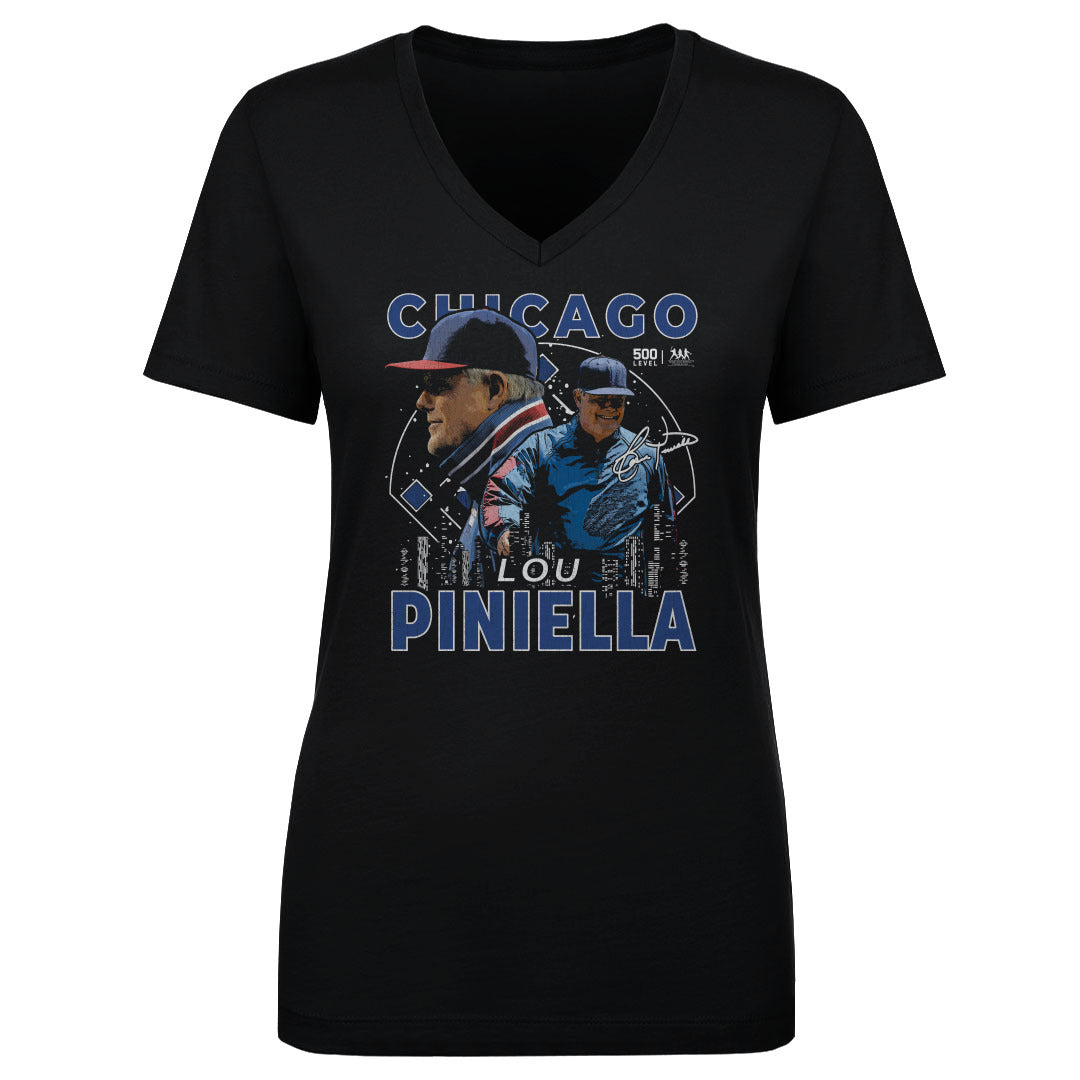 Lou Piniella Chicago C Gritty WHT