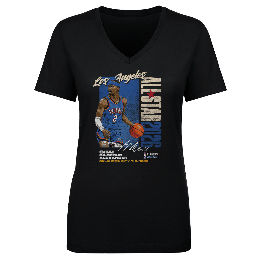 Shai Gilgeous-Alexander Oklahoma City Thunder 2026 NBA All-Star Vertical WHT