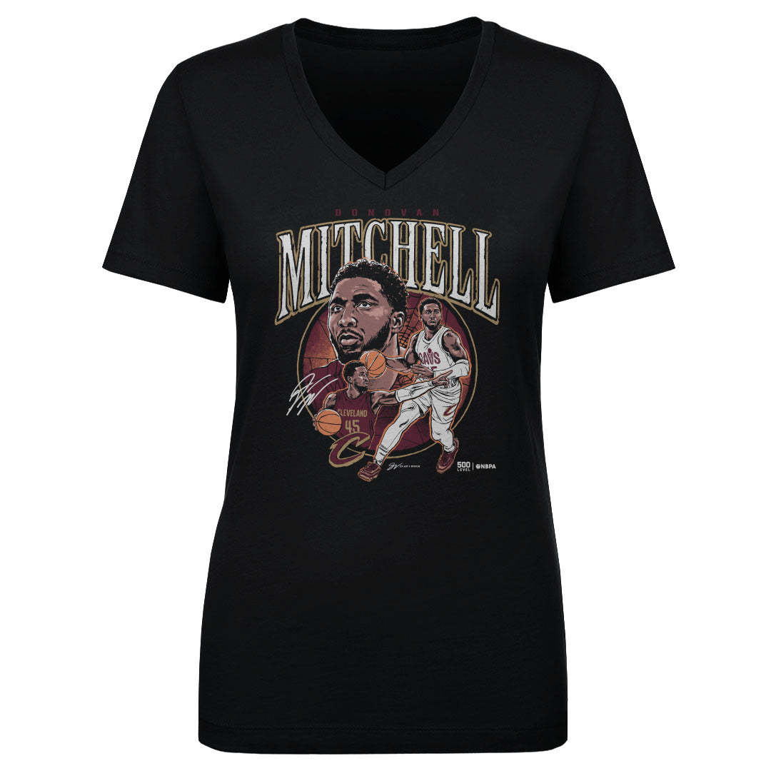 Donovan Mitchell Cleveland Cavaliers Trio WHT