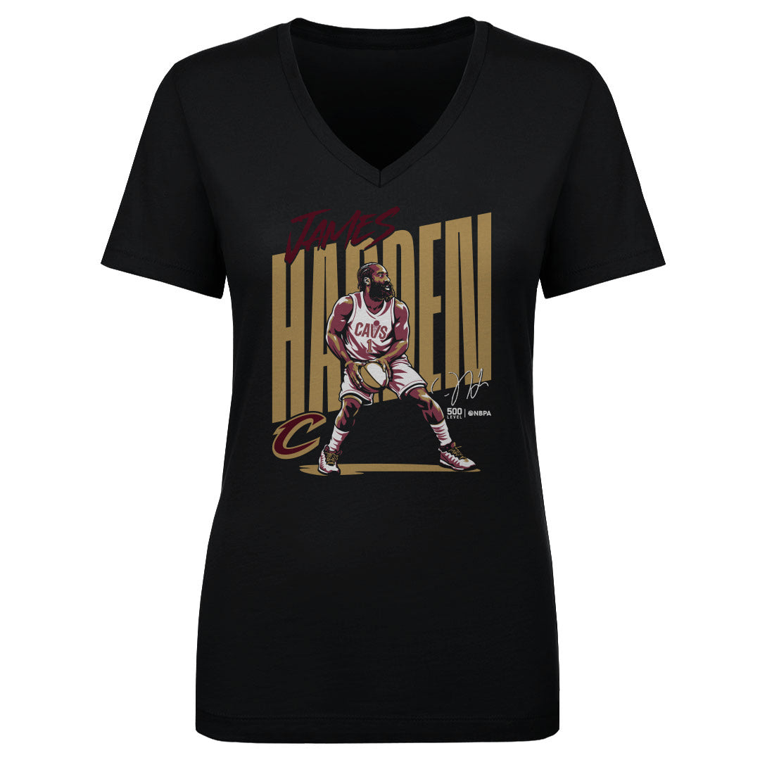 James Harden Cleveland Cavaliers Vector WHT