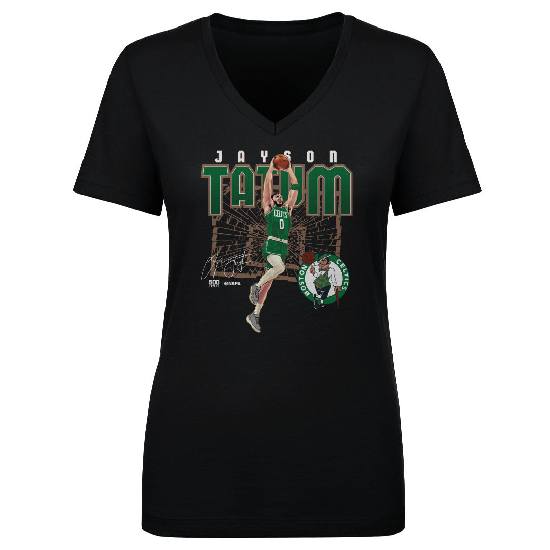 Jayson Tatum Boston Celtics Shattered WHT