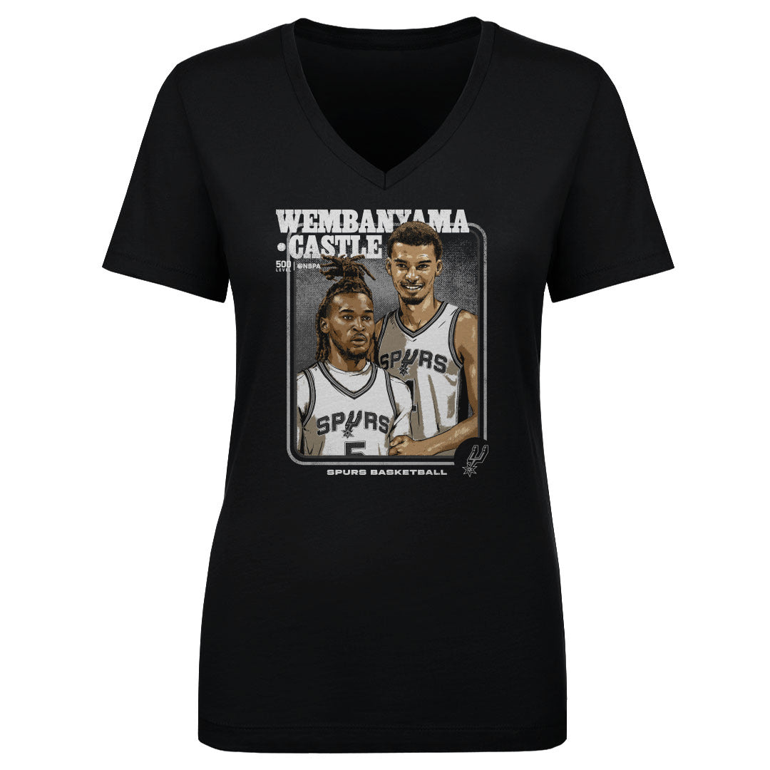 Victor Wembanyama & Stephon Castle San Antonio Spurs Step Brothers WHT
